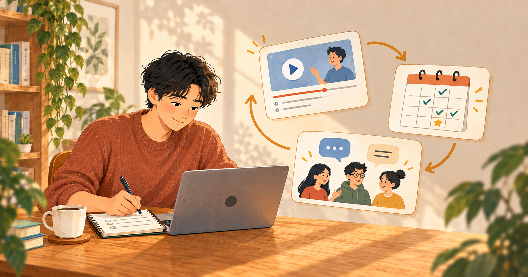 2026 線上課程創作者要面對的三個轉變, 課程+直播挑戰營+社群將會成為接下來幾年的新常態。